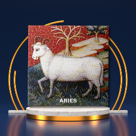 Aries the Ram Zodiac Sign Birthday Party Fliese