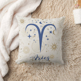 Aries Throw Pillow Kissen