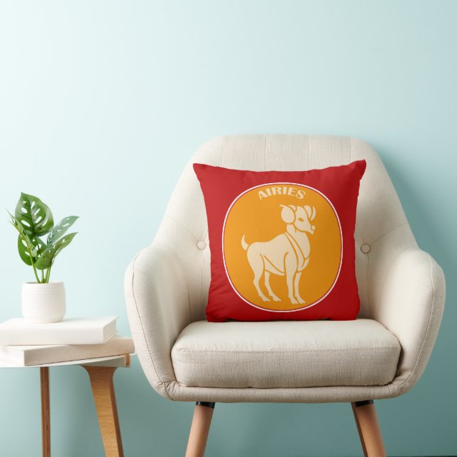 Aries Throw Pillow Kissen (Stuhl )