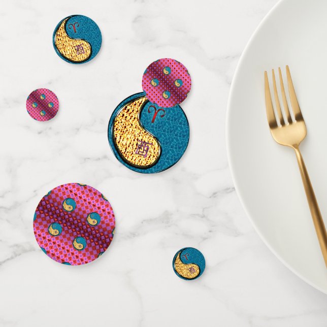 Aries & Water Rooster Konfetti (Gruppe)