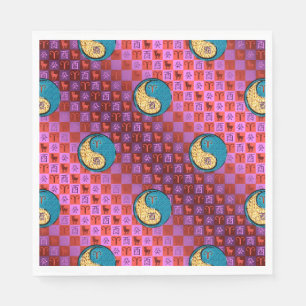 Aries & Water Rooster Serviette