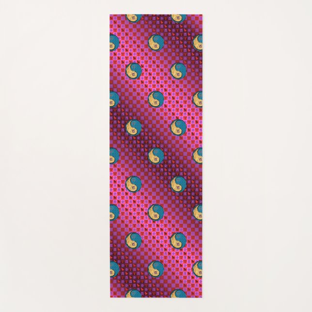 Aries & Water Rooster Yogamatte (Vorderseite)