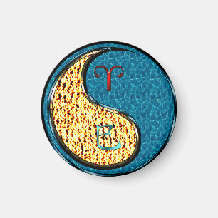 Aries & Water Schlange Magnet