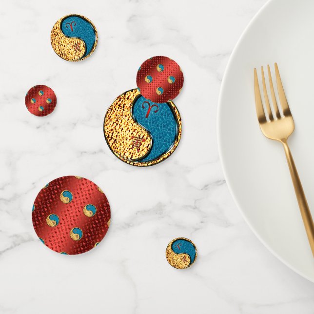 Aries & Water Tiger Konfetti (Gruppe)