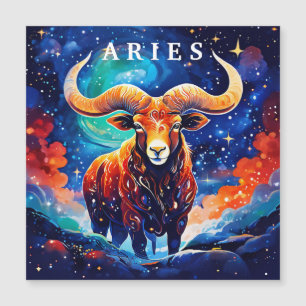 Aries Zodiac Collection Magnetkarte