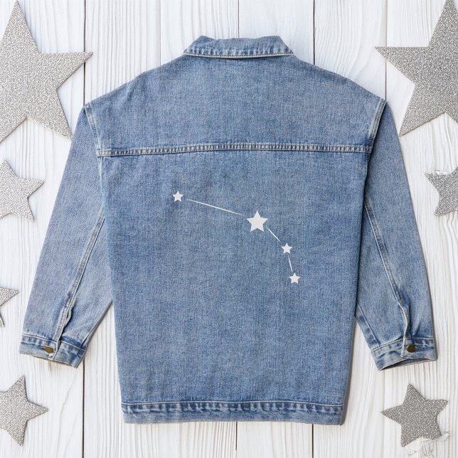 Aries Zodiac Constellation Jeansjacke (Von Creator hochgeladen)