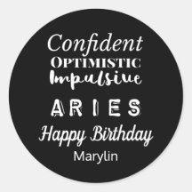 Aries Zodiac Fun Charakteristika Geburtstag
