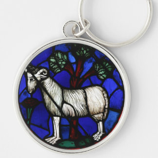Aries Zodiac Glass Notre-Dame de Paris Key Schlüsselanhänger