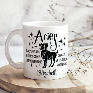 Aries Zodiac Horoscope Individuelle Name Kaffeetasse