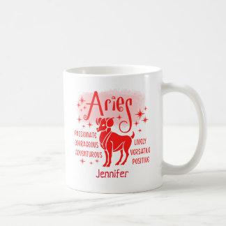 Aries Zodiac Horoscope Kaffeetasse