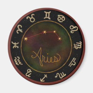 Aries zodiac-Konstellationskreismagnet Magnet