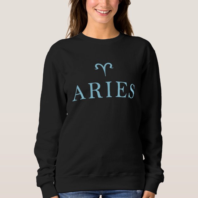 Aries Zodiac Sign Aries Constellation Sweatshirt (Vorderseite)