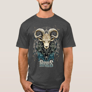 Aries Zodiac Sign Birthday Horoskop T-Shirt