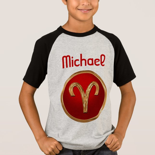 Aries Zodiac Sign Hoodie (Vorderseite)