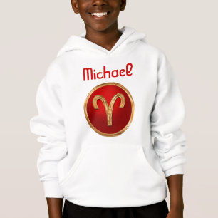 Aries Zodiac Sign Hoodie