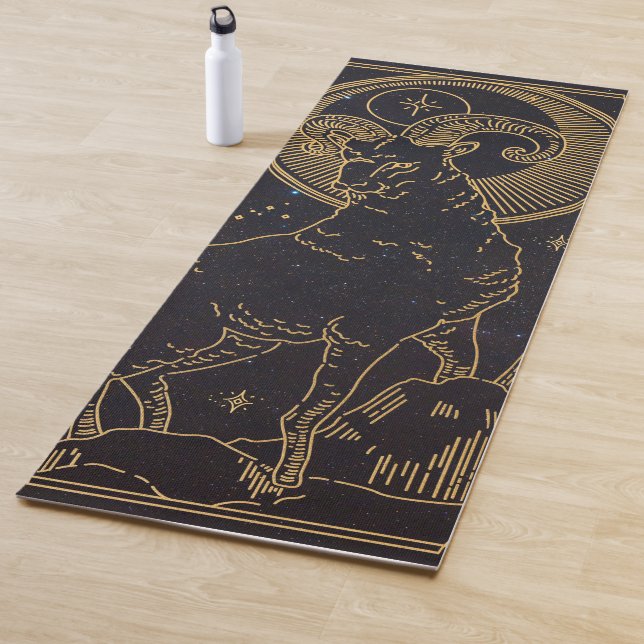 Aries Zodiac Sign Yoga Mat Yogamatte (Beispiel)