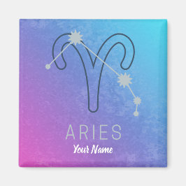 Aries Zodiac Star Sign Horoskop Constellation Magnet