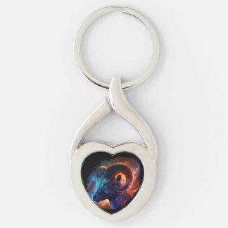 Aries Zodiac Star Sign - No Text - Schlüsselanhäng Schlüsselanhänger
