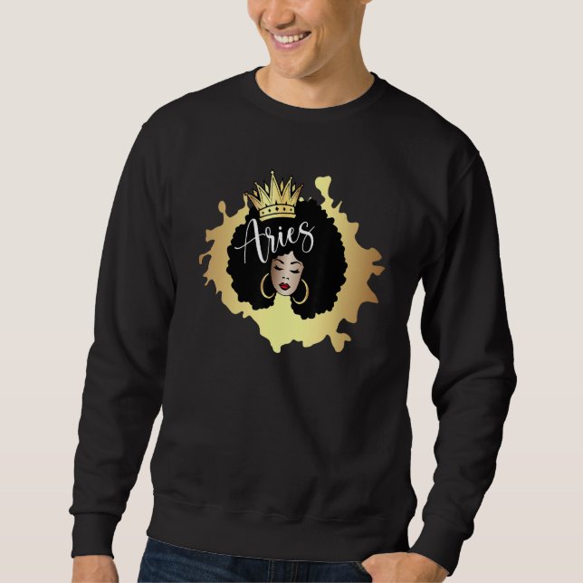 Aries Zodiac Sweatshirt (Vorderseite)