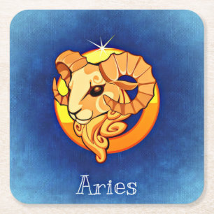 aries zodiac Untersetzer