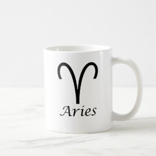 "Aries" Zodiac-Zeichen Tasse