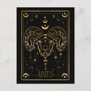 Aries-Zooikum Postkarte