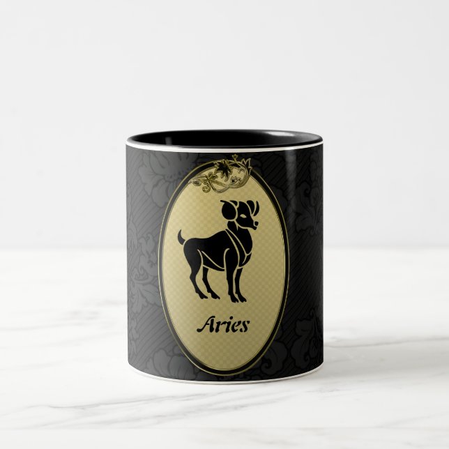 Aries Zweifarbige Tasse (Mittel)