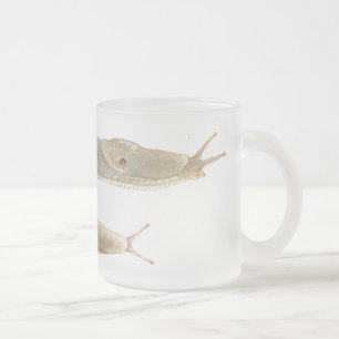 Ariolimax columbianus Wasserfarbe-Tasse Mattglastasse
