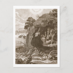 Arirumps Compels Proteus, um seine Oracles zu enth Postkarte