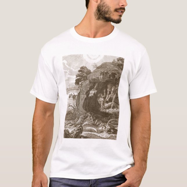 Aristeus zwingt Proteus, um seine Orakel, 17 T-Shirt (Vorderseite)
