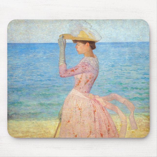 Aristide Maillol - Frau mit einem Parasol Mousepad (Vorne)