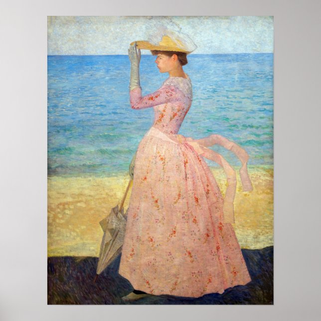 Aristide Maillol - Frau mit einem Parasol Poster (Vorne)