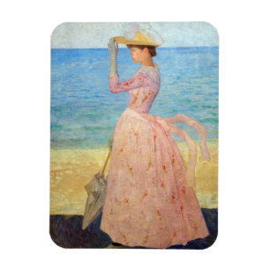 Aristide Maillol - Frau mit Sonnenschirm Magnet