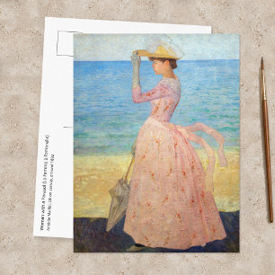 Aristide Maillol - Frau mit Sonnenschirm Postkarte