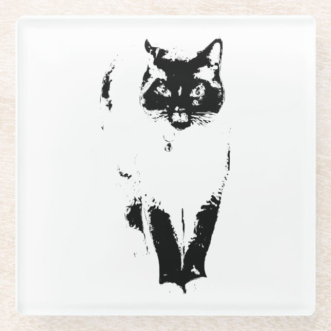 Aristocat Attitude Glasuntersetzer (Vorderseite)