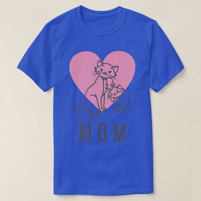 Aristocats Duchess and Marie Mothers Day T-Shirt (Design vorne)