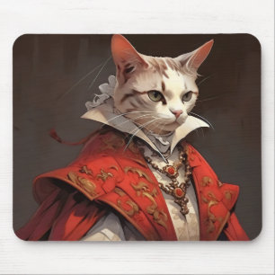 Aristocrat Cat Funny Mousepad