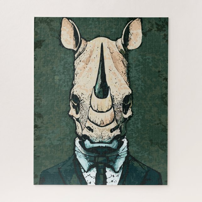 Aristocrat Rhino Puzzle (Vertikal)