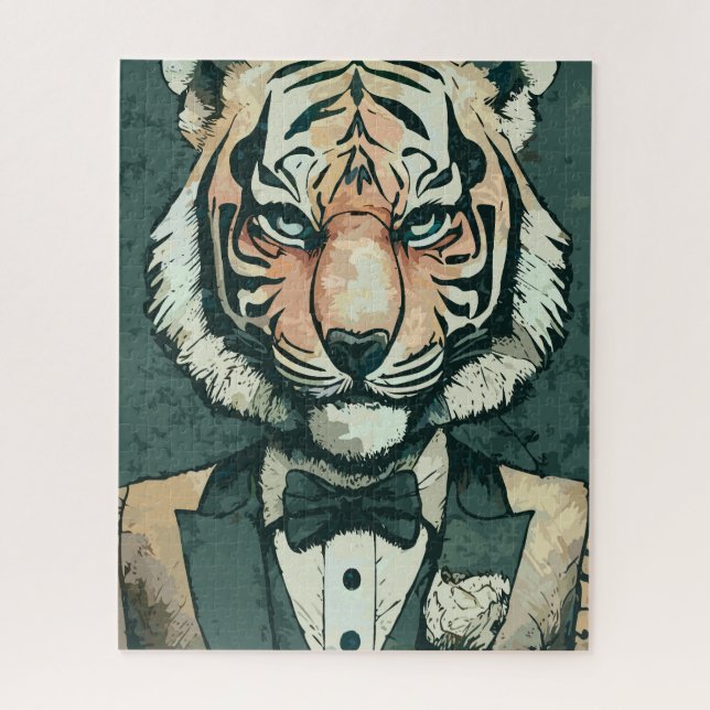 Aristocrat Tiger Puzzle (Vertikal)