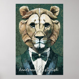 Aristokrat Lion Poster