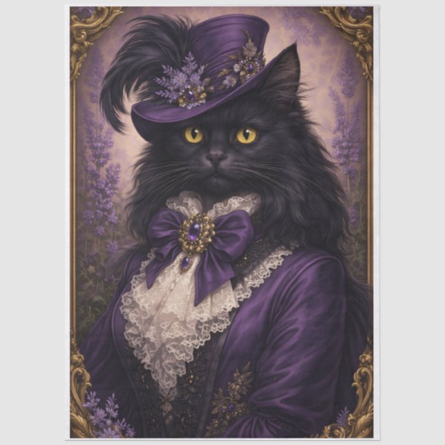 Aristokraten-Katze Seidenpapier (Vorderseite)