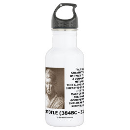 Aristoteles-Befehl des Metapher-Kennzeichens des Edelstahlflasche