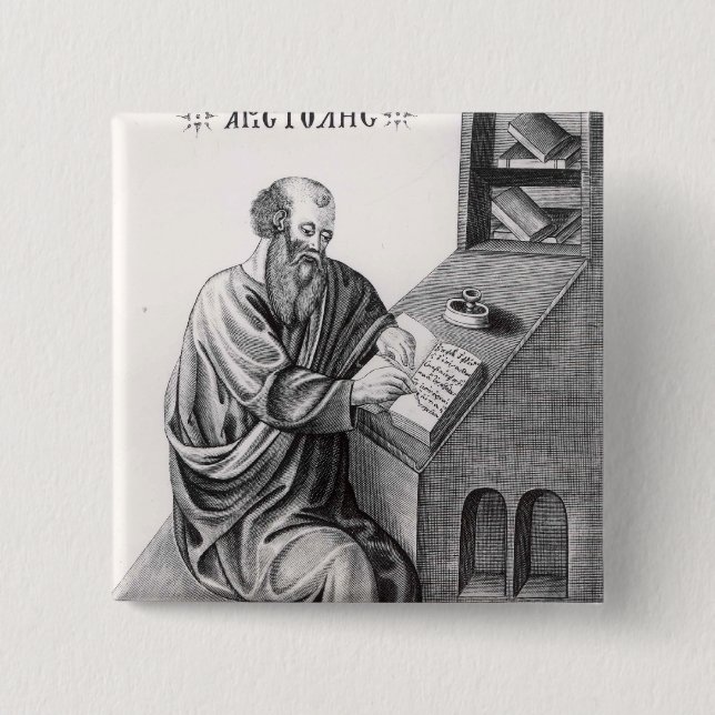 Aristoteles Button (Vorderseite)