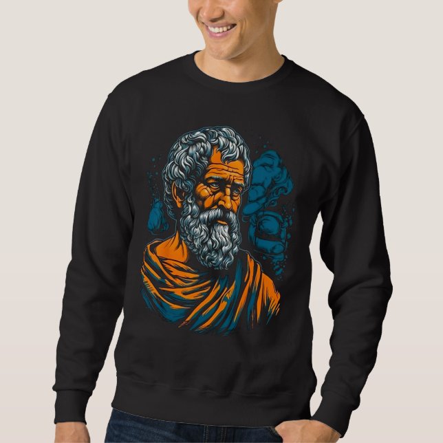 Aristoteles griechischer Philosoph Sweatshirt (Vorderseite)