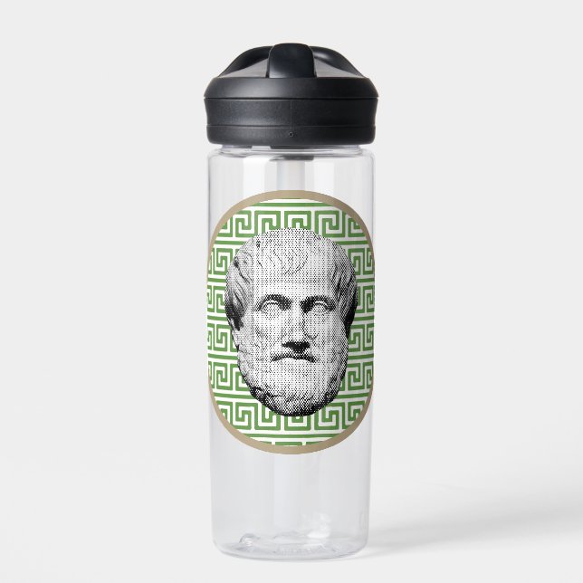 Aristoteles Griechischer Philosoph Trinkflasche (Vorderseite)