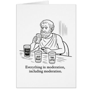 Aristoteles' Leitfaden für Mäßigung