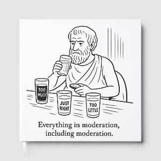 Aristoteles' Leitfaden für Mäßigung Gästebuch