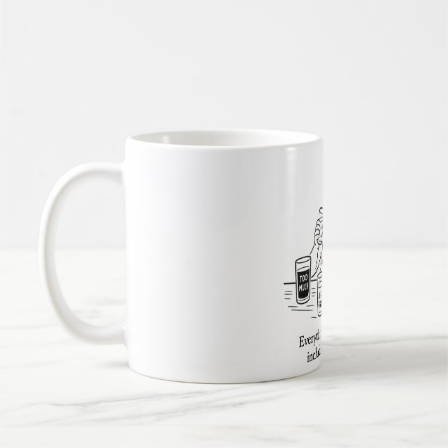Aristoteles' Leitfaden für Mäßigung Kaffeetasse (Links)