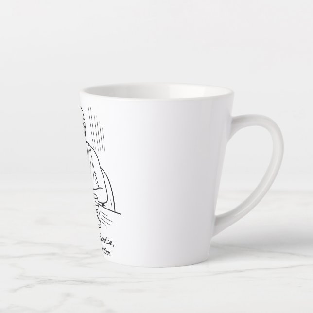 Aristoteles' Leitfaden für Mäßigung Milchtasse (Rechts)