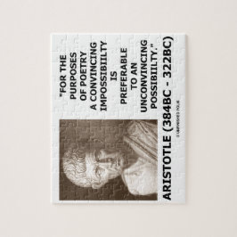 Aristoteles-Poesie-überzeugendes Puzzle